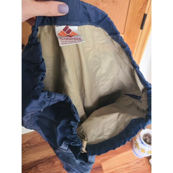 Vtg 80s Columbia Retro Sport Gorpcore Rain Pants Gore-Tex Nylon Waterproof - Picture 9 of 9